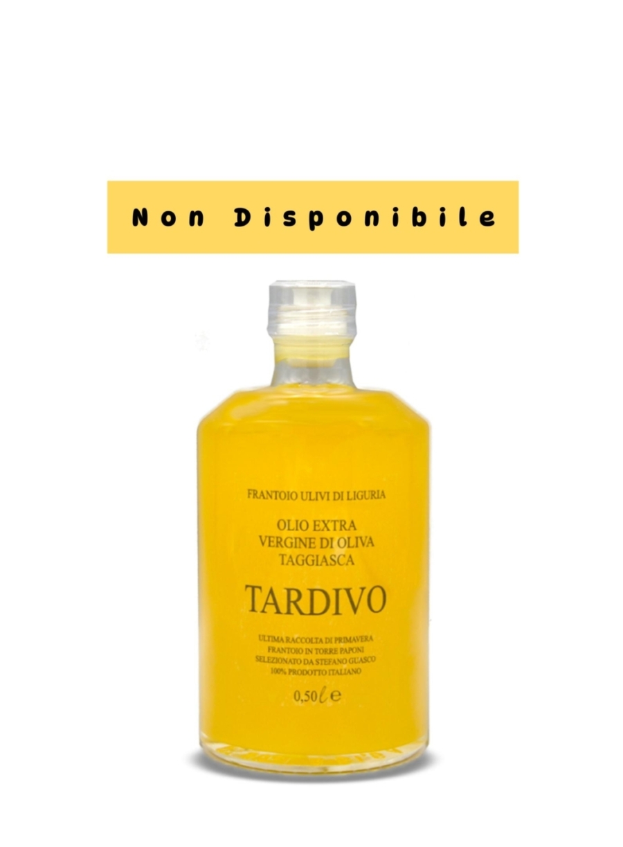 Tardivo - Olio EVO Monocultivar Taggiasca 500ml